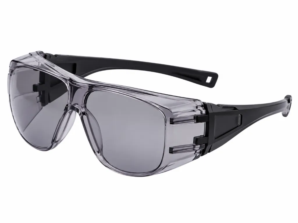 Gafas de seguridad envolventes ahumadas.webp