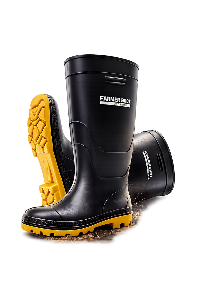 BOTA PVC NEGRA SIN PUNTERA 
