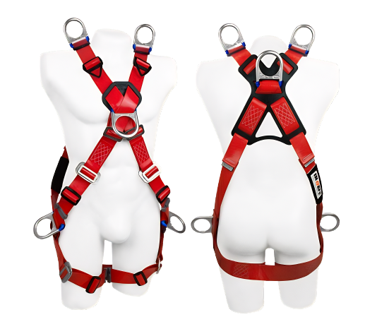 ARNÉS 6 ARGOLLAS EN POLIURETANO PARA ESPACIOS CONFINADOS ( IN-8006-P)