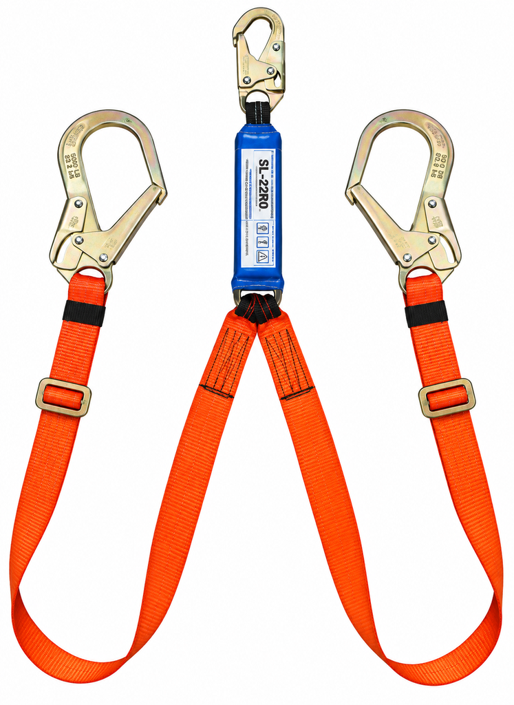 ESLINGA EN Y CON ABSORBEDOR REGULABLE  SL22R0