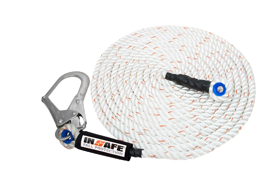 LÍNEA DE VIDA VERTICAL EN CUERDA DE 16MM (IN 8080)