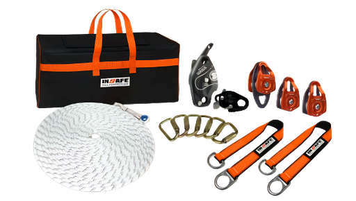 [IN 8200-KR] KIT DE RESCATE INDUSTRIAL PARA TRABAJO VERTICAL Y ESPACIOS CONFINADOS  (IN 8200-KR)