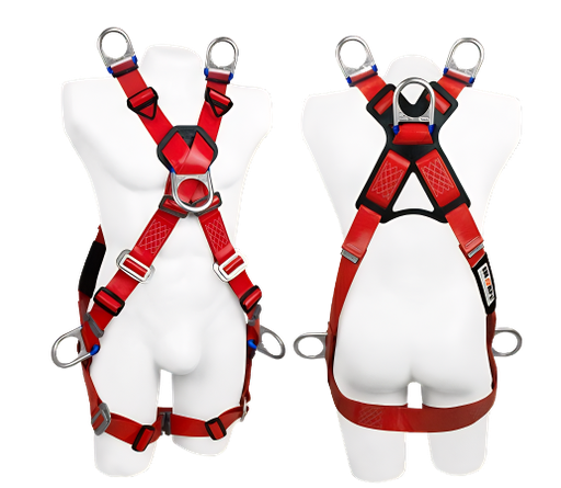 [IN-8006-P] ARNÉS 6 ARGOLLAS EN POLIURETANO PARA ESPACIOS CONFINADOS ( IN-8006-P)