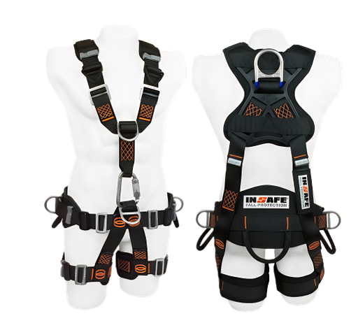 [IN-8007-1*] ARNÉS 5 ARGOLLAS PARA RESCATE CON SOPORTE LUMBAR ( IN-8007-1*)